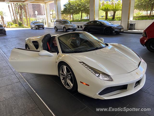 Ferrari 488 GTB spotted in Las Vegas, Nevada