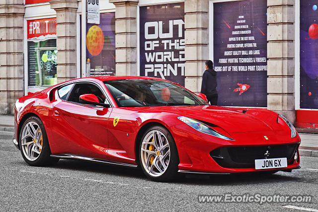 Ferrari 812 Superfast spotted in Manchester, United Kingdom