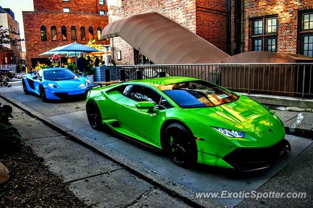 Lamborghini Huracan spotted in Birmingham, Michigan