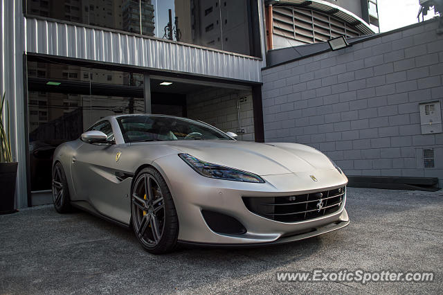 Ferrari Portofino spotted in São Paulo, SP, Brazil