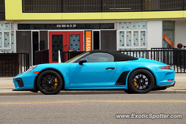 Porsche 911 GT3 spotted in Calgary, Canada