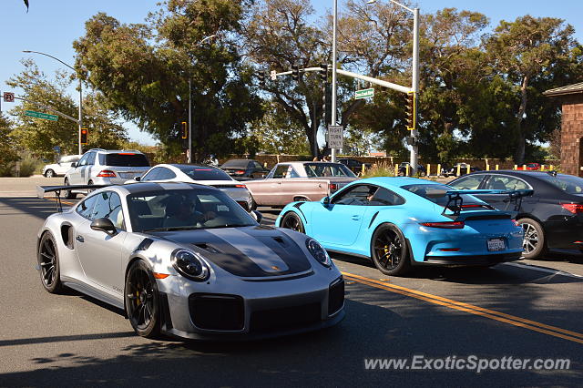 Porsche 911 GT2 spotted in Malibu, California