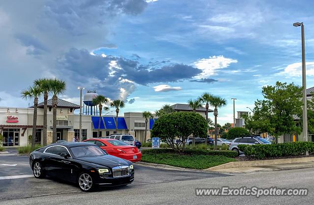 Rolls-Royce Wraith spotted in Jacksonville, Florida