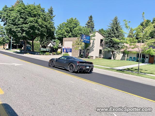 Ferrari 488 GTB spotted in Coeur d’Alene, Idaho