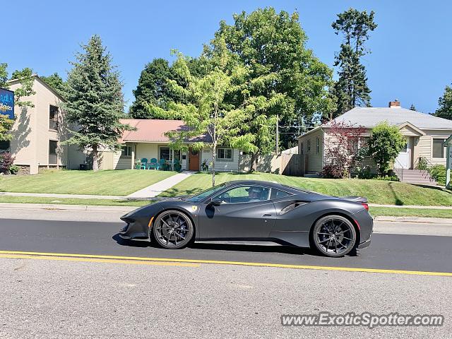 Ferrari 488 GTB spotted in Coeur d’Alene, Idaho