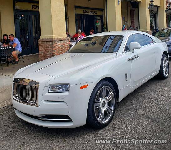 Rolls-Royce Wraith spotted in Columbus, Ohio