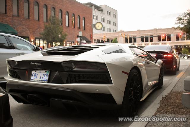 Lamborghini Aventador spotted in Birmingham, Michigan