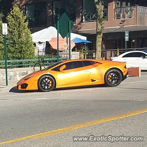 Lamborghini Huracan spotted in Birmingham, Michigan