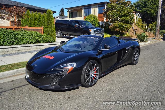 Mclaren 650S spotted in Edmonds, Washington