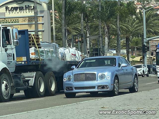 Bentley Mulsanne spotted in Del Mar, California