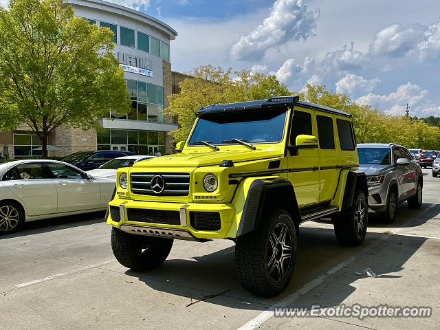 Mercedes 4x4 Squared spotted in Atlanta, Georgia