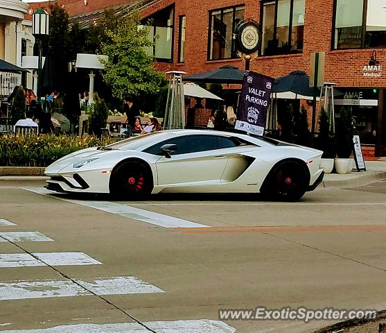 Lamborghini Aventador spotted in Birmingham, Michigan