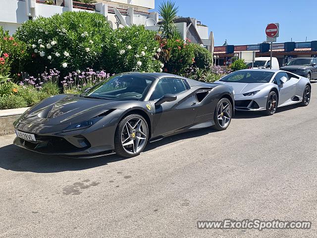 Ferrari F8 Tributo spotted in Vilamoura, Portugal