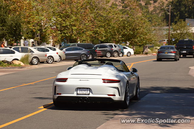 Porsche 911 spotted in Malibu, California