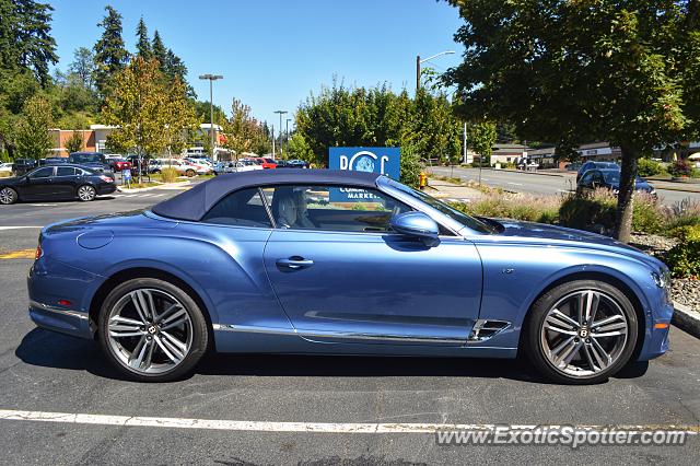 Bentley Continental spotted in Edmonds, Washington