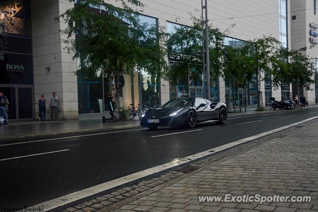 Ferrari 488 GTB spotted in Dresden, Germany