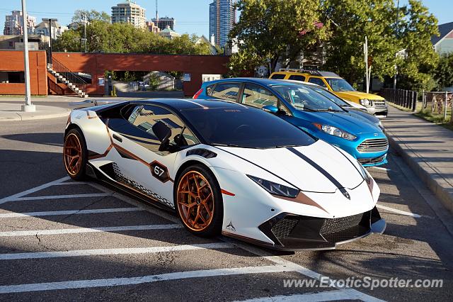 Lamborghini Huracan spotted in Calgary, Canada