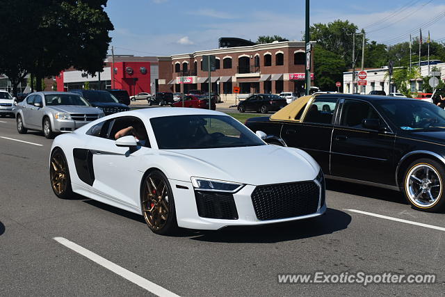 Audi R8 spotted in Bloomfield Hills, Michigan