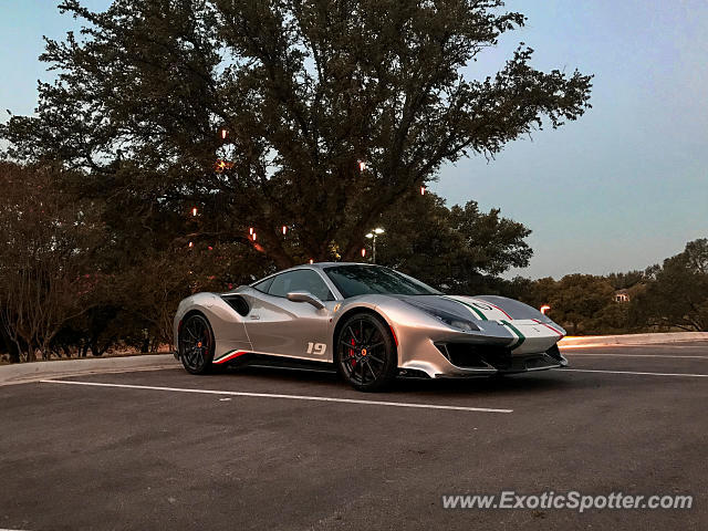 Ferrari 488 GTB spotted in Austin, Texas