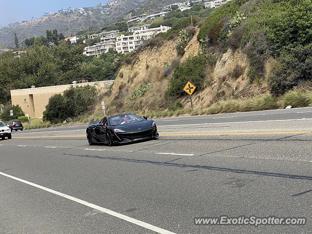 Mclaren 600LT spotted in Laguna Beach, California