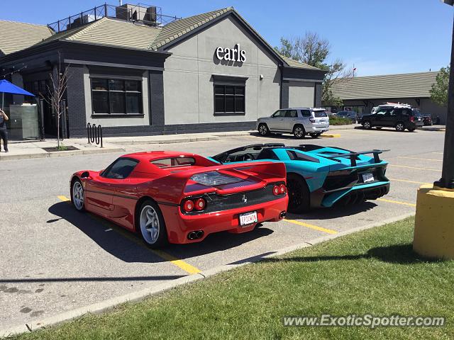 Ferrari F50 spotted in Calgary, Canada