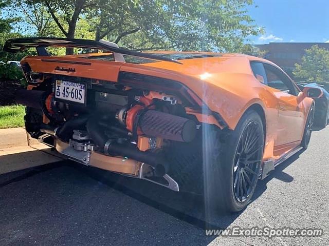 Lamborghini Huracan spotted in Sterling, Virginia