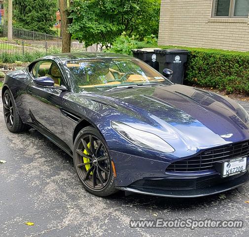 Aston Martin DB11 spotted in Bloomfield Hills, Michigan