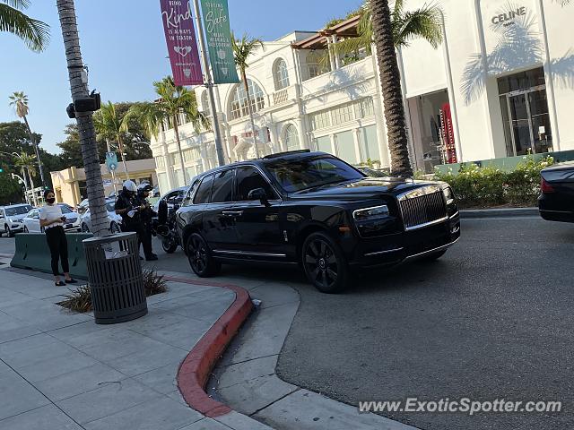 Rolls-Royce Cullinan spotted in Beverly Hills, California