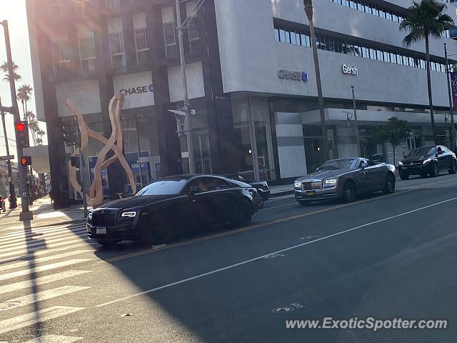 Rolls-Royce Wraith spotted in Beverly Hills, California