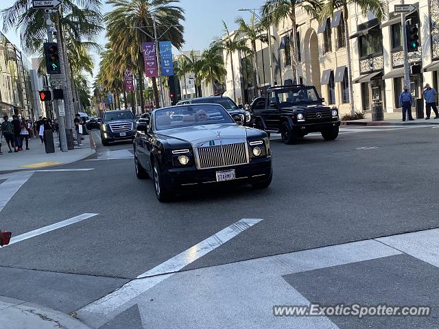 Rolls-Royce Phantom spotted in Beverly Hills, California