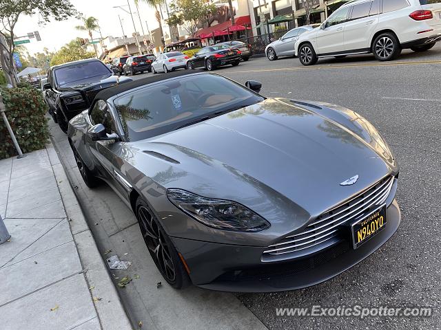 Aston Martin DB11 spotted in Beverly Hills, California