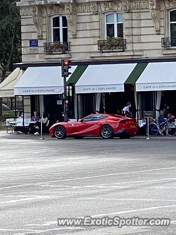 Ferrari 812 Superfast spotted in PARIS, France