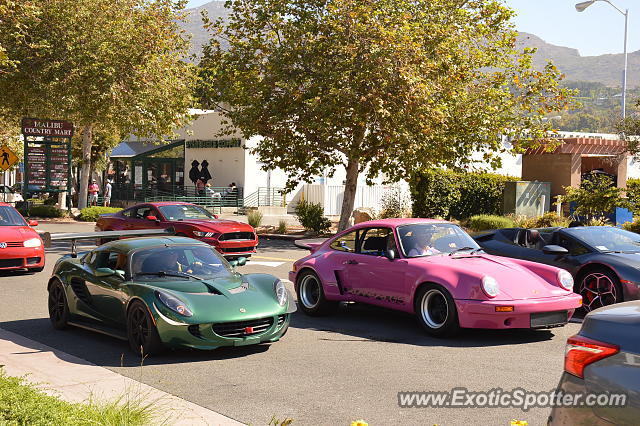 Lotus Elise spotted in Malibu, California