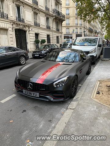 Mercedes AMG GT spotted in PARIS, France