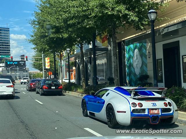 Bugatti Veyron spotted in Atlanta, Georgia