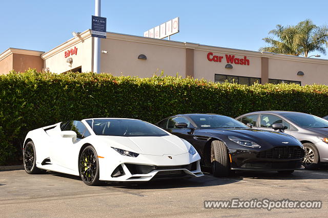 Lamborghini Huracan spotted in Malibu, California