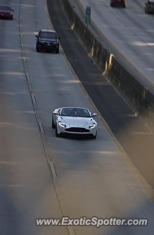 Aston Martin DB11 spotted in I-285, Georgia