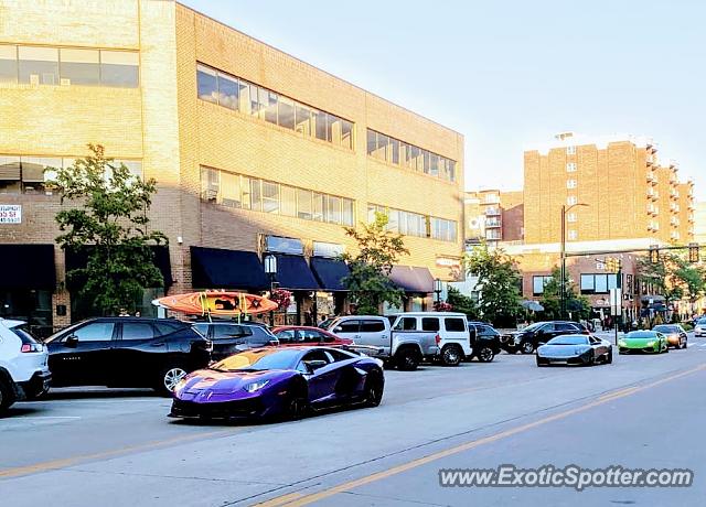 Lamborghini Aventador spotted in Bloomfield Hills, Michigan