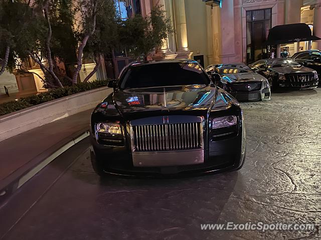 Rolls-Royce Ghost spotted in Las Vegas, Nevada