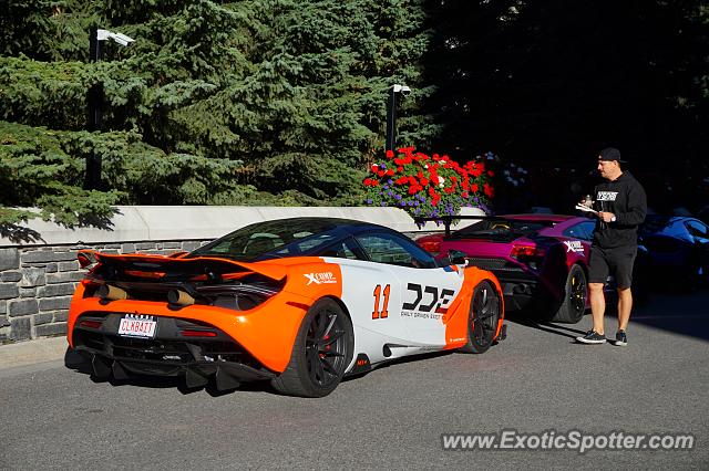 Mclaren 720S spotted in Banff, Canada