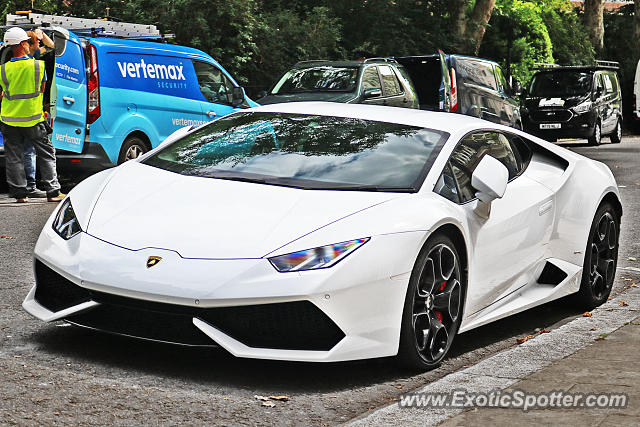 Lamborghini Huracan spotted in London, United Kingdom