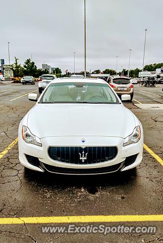 Maserati Quattroporte spotted in Bloomfield Hills, Michigan