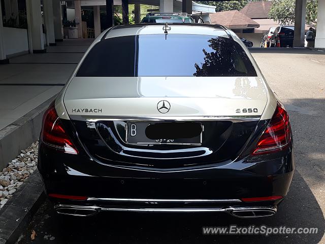 Mercedes Maybach spotted in Jakarta, Indonesia