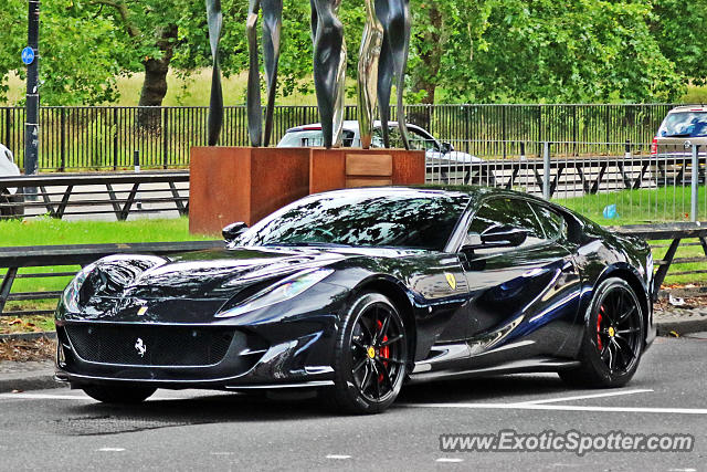 Ferrari 812 Superfast spotted in London, United Kingdom