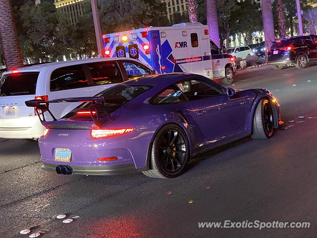 Porsche 911 GT3 spotted in Las Vegas, Nevada