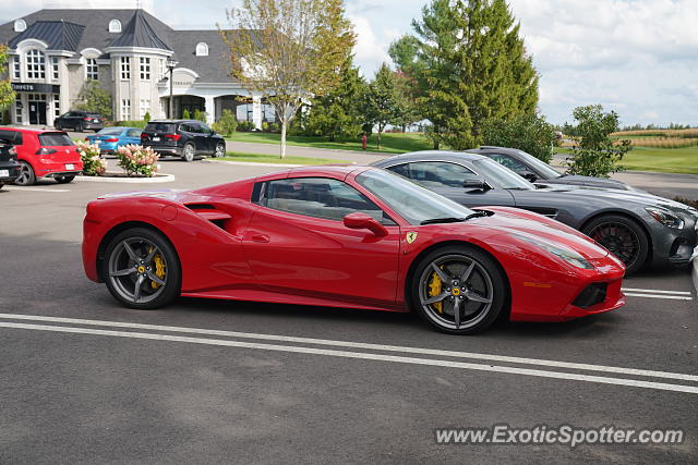 Ferrari 488 GTB spotted in Lévis, Canada