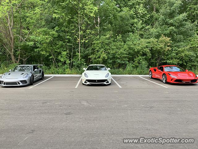 Ferrari F8 Tributo spotted in Windsor, Ontario, Canada