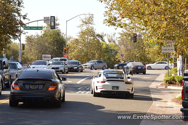 Porsche 911 GT3 spotted in Malibu, California