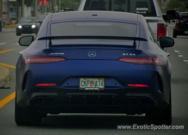 Mercedes AMG GT spotted in Jacksonville, Florida