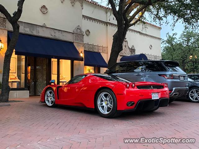 Ferrari Enzo spotted in Dallas, Texas